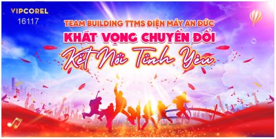 Tải file tranh Team building Khát vọng chuyển đổi - kết nối tình yêu (ảnh gốc) ngay
