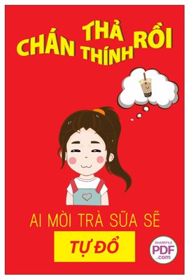 Ảnh gốc Thả rồi chán thính - ai mời trà sữa tự đổ (siêu chi tiết) để in ấn