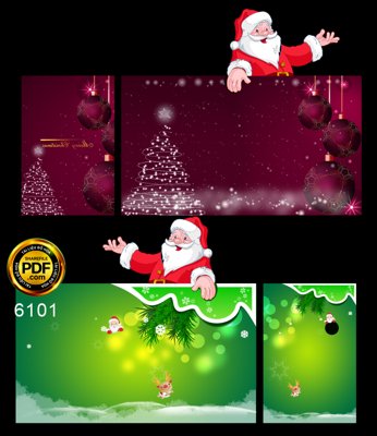 Tải về hình ảnh gốc Thiết kế trang trí giáng sinh #13 file corel sắc nét