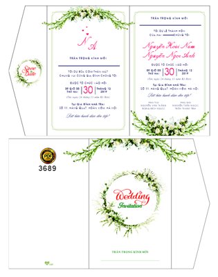 File in mica Thiệp cưới Hoài Nam và Ngọc Anh mã thiệp HD128 (bản gốc) sắc sảo