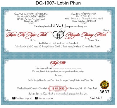 File tranh Thiệp cưới Ngọc Ánh - Hoàng Minh DQ-1907 file Corel (bản gốc) in canvas