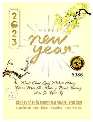 File in ấn Thiệp chúc tết xuân Quý Mão 2023 #8 file corel (bản gốc) chất lượng cao
