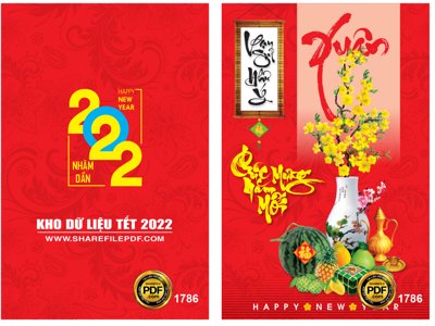 Mua file ảnh gốc Thiệp tết chúc mừng năm mới 2022 #7 file PDF & CDR (chất lượng cao)
