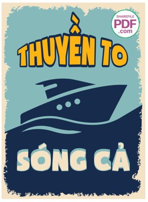 Download file tranh PSD Thuyền to sóng cả file vector PDF để chỉnh sửa