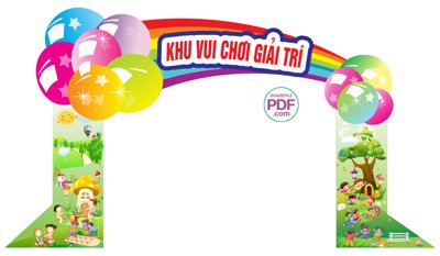 Tải file Trang trí cổng khu vui chơi giải trí file PDF & CDR (gốc) chủ đề tôn giáo