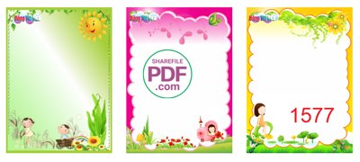 Tải file tranh Trang trí mầm non -Bảng thi đua #10 file PDF & CDR (ảnh gốc) ngay