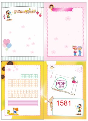 File gốc Trang trí mầm non -Bảng thi đua #14 file PDF & CDR (in mica) làm quà tặng