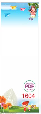 Tải file Trang trí mầm non - biển dọc #11 file PDF & CDR (gốc) chủ đề tôn giáo