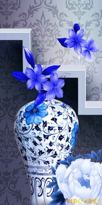 Download file gốc Tranh 3D Trần Xuyên Sáng chất lượng cao #46 (in mica) trong suốt