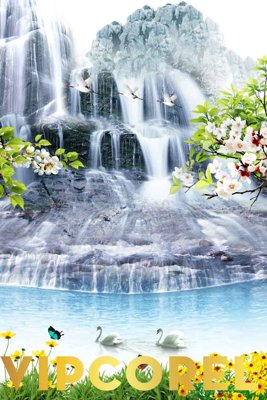 File tranh Tranh 3D Trần Xuyên Sáng chất lượng cao #61 (gốc) chủ đề thiên nhiên