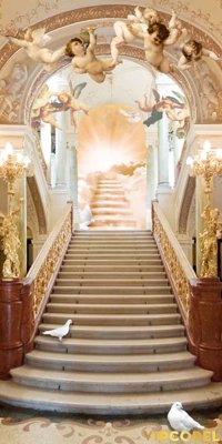 File PSD Tranh 3D Trần Xuyên Sáng chất lượng cao #68 (gốc) nhiều lớp (multi-layer)