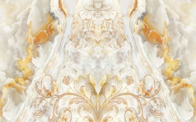 File gốc Tranh 3D giả đá - vân đá - vân đối xứng #39 (trang trí) phòng ngủ