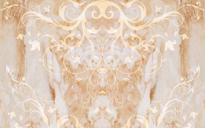 File ảnh Tranh 3D giả đá - vân đá - vân đối xứng #63 (gốc) in decal dán tường