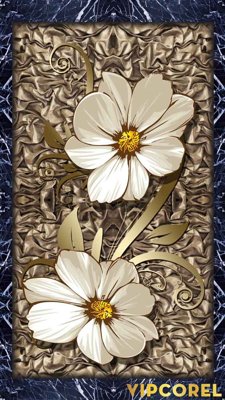 File tranh in mica Tranh bình hoa treo tường 3D đẹp #16 (độ phân giải cao)