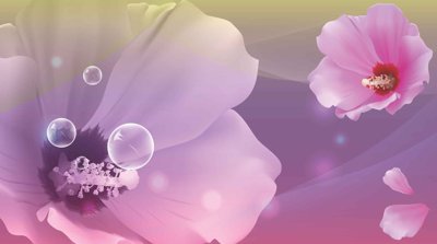 File tranh Tranh dán tường 3D hoa nghệ thuật hiện đại #121 (gốc) chủ đề tĩnh vật