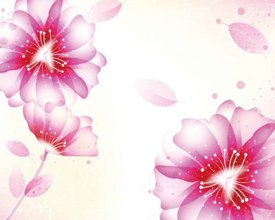 Tải file Tranh dán tường 3D hoa nghệ thuật hiện đại #204 (PSD) cho in tranh kính