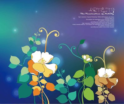 File tranh Tranh dán tường 3D hoa nghệ thuật hiện đại #25 (gốc) chủ đề trẻ em