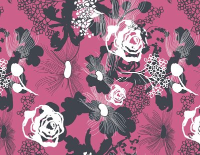 File ảnh Tranh dán tường 3D hoa nghệ thuật hiện đại #38 (gốc) in standee