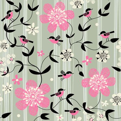 Tải file Tranh dán tường 3D hoa nghệ thuật hiện đại #40 (gốc) để in ấn ngay