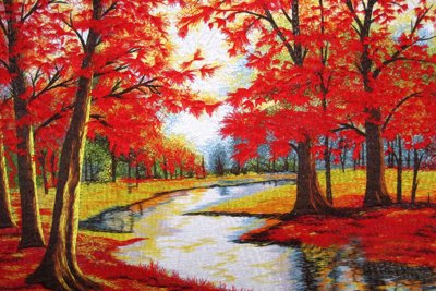 File gốc Tranh dán tường 3D phong cảnh hữu tình #69 (phong cách) tối giản