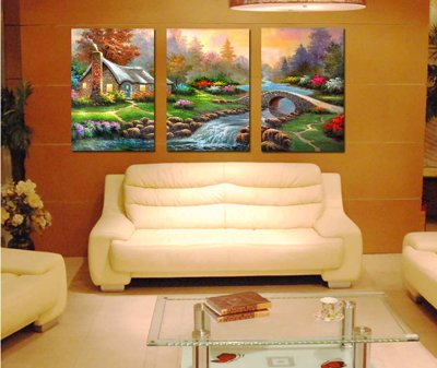 Download file Tranh ghép phong cảnh treo tường trang trí phòng #23 (chuẩn in) chất lượng cao