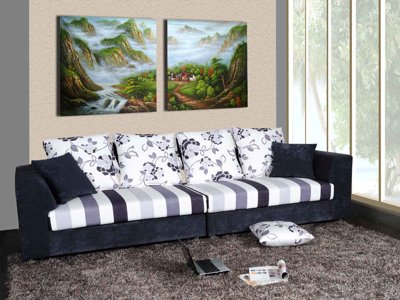 File gốc Tranh ghép phong cảnh treo tường trang trí phòng #31 (dành cho quảng cáo)