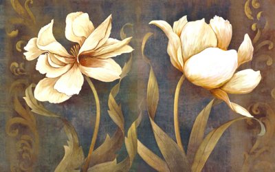 File gốc Tranh hoa nổi 3D - Tranh hoa dán tường 3D #113 (trang trí) cho phòng khách