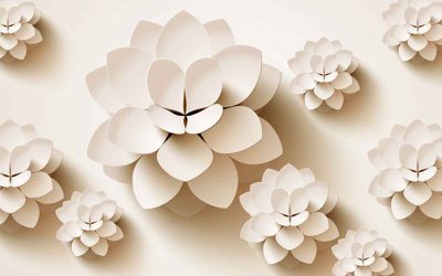 Download file Tranh hoa nổi 3D - Tranh hoa dán tường 3D #26 (gốc) in mica bàn thờ