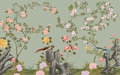 Tải file tranh gốc Tranh hoa nổi 3D - Tranh hoa dán tường 3D #98 chất lượng cao