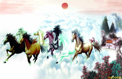 Tải file Tranh ngựa Mã Đáo Thành Công #40 (gốc) làm file tranh quảng cáo