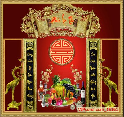 Tải file gốc Tranh phòng thờ, bàn thờ, mâm ngũ quả file PSD 15161 (in khổ lớn) quảng cáo