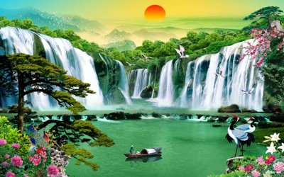 Tệp tin gốc Tranh phong cảnh Sơn Thủy Hữu Tình đẹp #9 (chất lượng cao) Tranh phong cảnh Sơn Thủy Hữu Tình đẹp #9