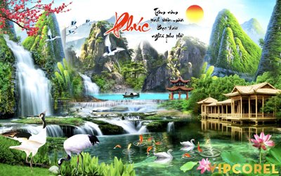 Tải file gốc Tranh phong thủy 3D - phong cảnh sơn thủy hữu tình #70 (in tráng gương) 5DFile gốc Tranh phong thủy 3D - phong cảnh sơn thủy hữu tình #70 (in ấn) phiên bản premium