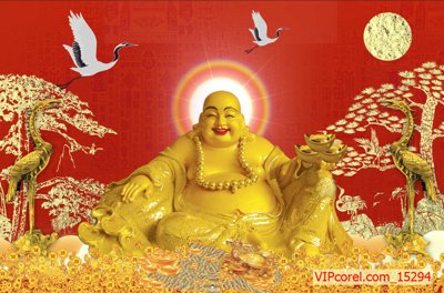 File tranh PSD Tranh tài lộc - Tranh tường 3D file PSD 15294 chất lượng cao