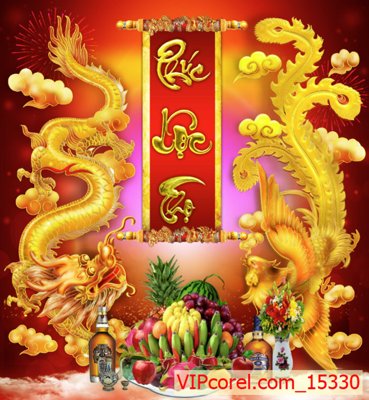 File in trần Tranh tài lộc - Tranh tường 3D file PSD 15330 (bản gốc) phong cảnh