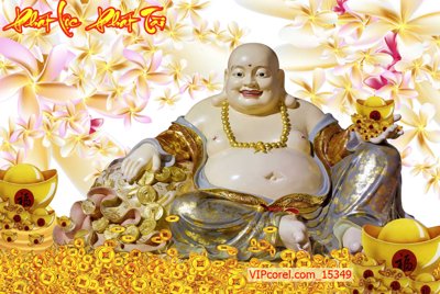 File gốc Tranh tài lộc - Tranh tường 3D file PSD 15349 (thiết kế) độc quyền