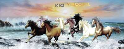 File tranh trang trí Tranh tường Mã Đáo Thành Công - Tranh con ngựa #21 (file gốc)