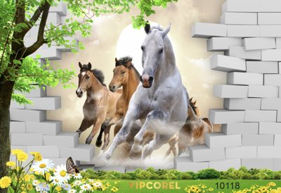 File tranh Tranh tường Mã Đáo Thành Công - Tranh con ngựa #35 (ảnh gốc) cho in ấn kỹ thuật số