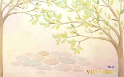 Tải file gốc Tranh tường quán cà phê #16 file PSD dùng cho in ấn