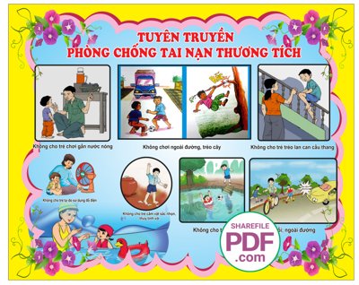 Tải file Tuyên truyền phòng chống tai nạn thương tích file PDF & CDR (ảnh gốc) file TIFF
