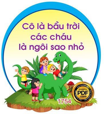 File gốc [VIP] Cô là bầu trời các cháu là ngôi sao nhỏ #2 file PDF (cho in ấn) từ kho Filetranh