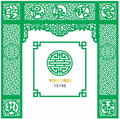 File tranh Vector Vách CNC ốp tường sau bàn thờ file corel (ảnh gốc) độ nét vượt trội