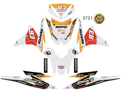 Tải file gốc Vector tem xe máy Vario 150 #22 file corel (in khổ lớn) quảng cáo