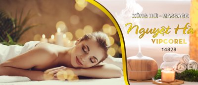 File gốc Vector thiết kế Xông Hơi - Massage Nguyệt Hà file corel (cho in ấn) từ kho Filetranh