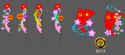 Tệp tin gốc Vector trang trí led hoa cột điện ngang đô thị file corel (dùng cho in) Vector trang trí led hoa cột điện ngang đô thị file corel