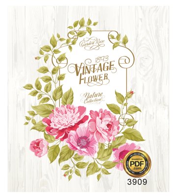 File gốc in tráng gương Vector wedding Invitation #144 file PDF chi tiết