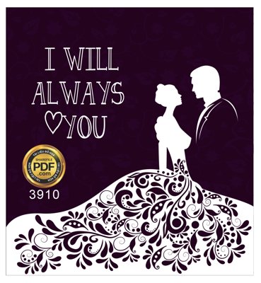 File tranh gốc Vector wedding Invitation #145 file PDF (bản quyền) file PSD