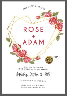 Tải file gốc Vector wedding Invitation #48 file PDF (in tráng gương) cao cấpFile gốc Vector wedding Invitation #48 file PDF (in ấn) phiên bản độc quyền