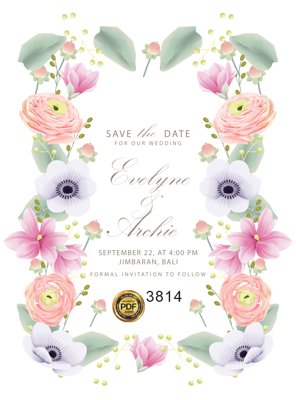 Tải file gốc Vector wedding Invitation #49 file PDF (in tráng gương) siêu đẹpFile tranh gốc Vector wedding Invitation #49 file PDF chất lượng cao