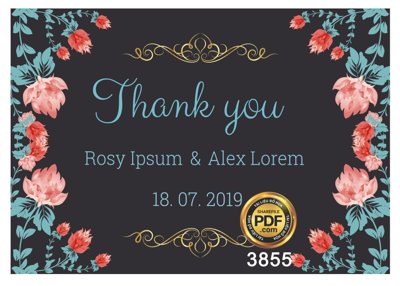 File tranh Vector wedding Invitation #90 file PDF (bản gốc) treo phòng ăn